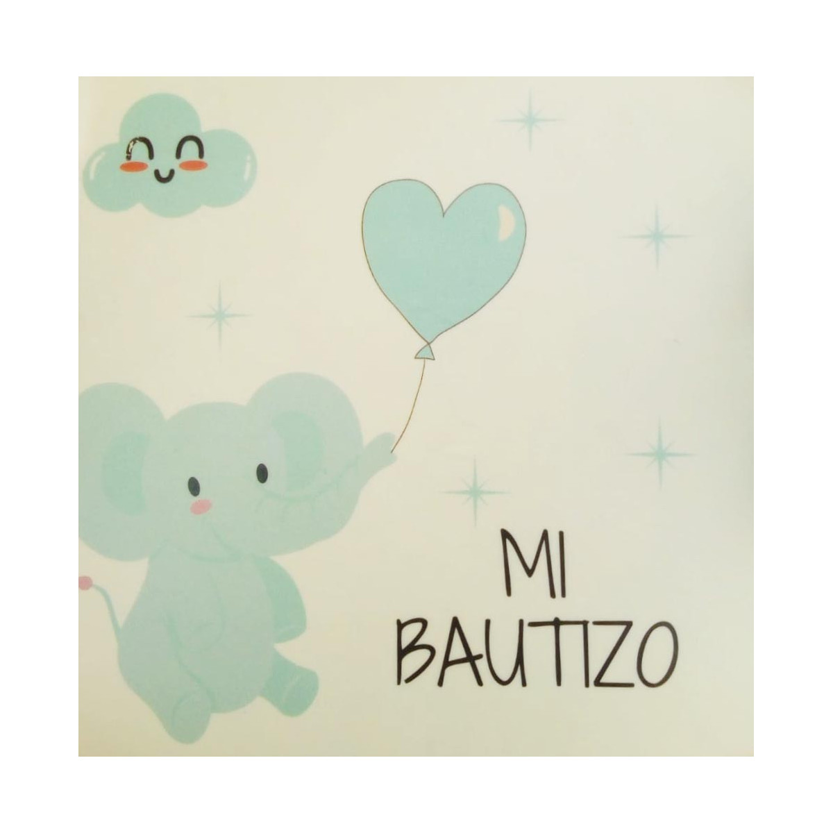 Adesivos de batismo para crianças