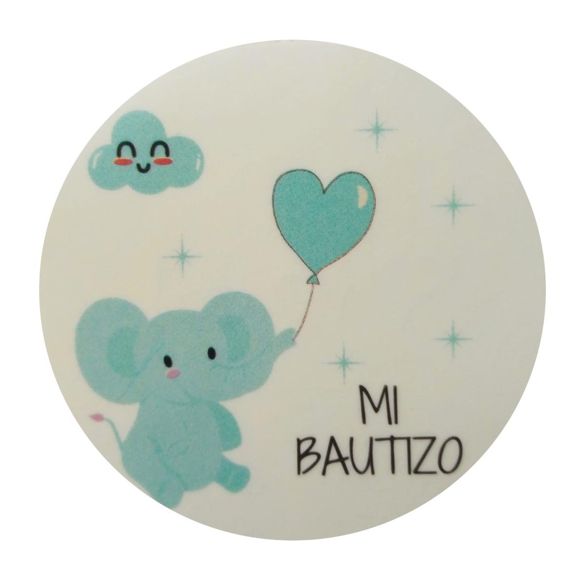 Adesivo de elefante criança