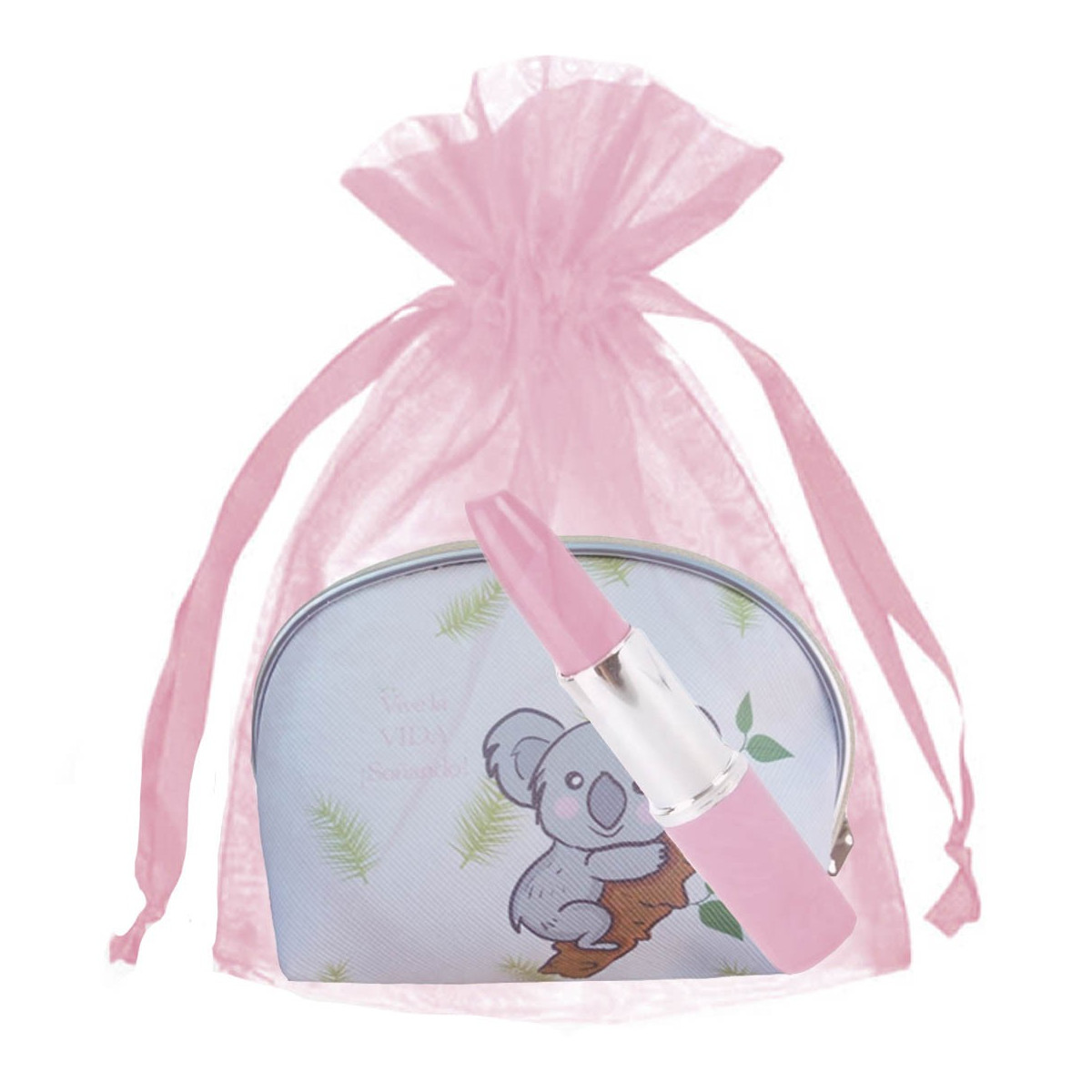Bolsa com bolsa e caneta