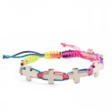 Pulseira cruzada com caixa