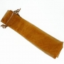 Bolsa de organza 30x7 cm marrom