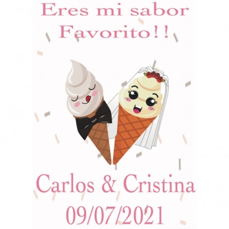 Vinho tinto personalizado para casamento