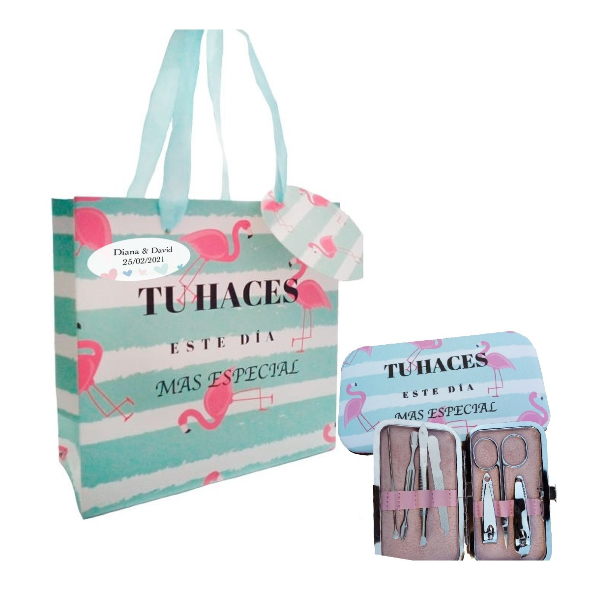 Conjunto de manicure para casamentos