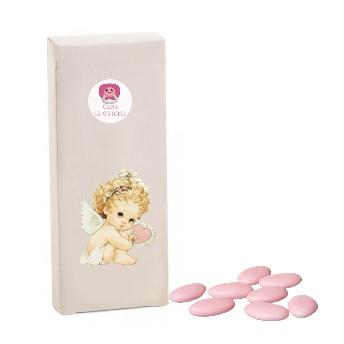 Caixa de bombons para batizado