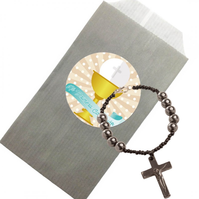 Pulseira de comunhão com envelope e adesivo