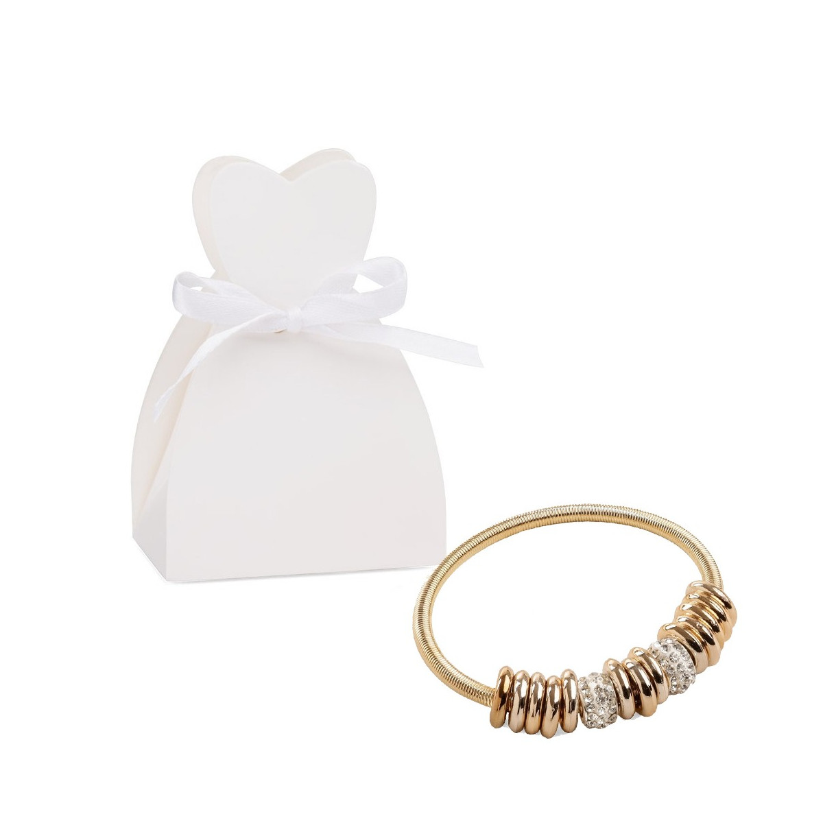 Pulseira elegante com caixa