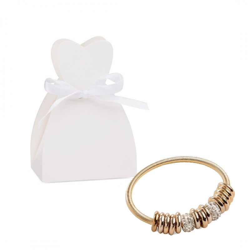 Pulseira elegante com caixa