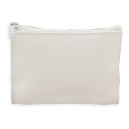 Bolsa branca com adesivos de batizado