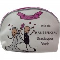 Conjunto de presente de casamento com espelho bolsa e bolsa