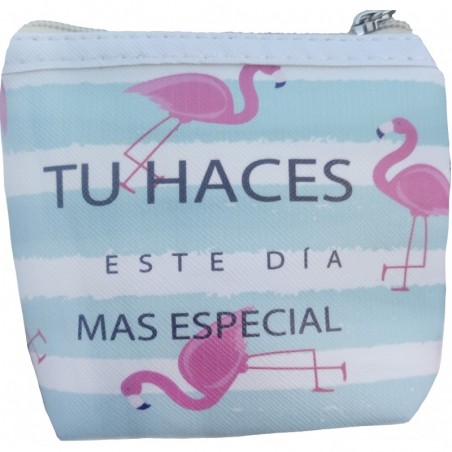 Bolsa de design flamenco e bolsa com frases