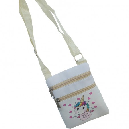 Bolsa e carteira de unicórnio perfeito para convidadas de eventos especiais