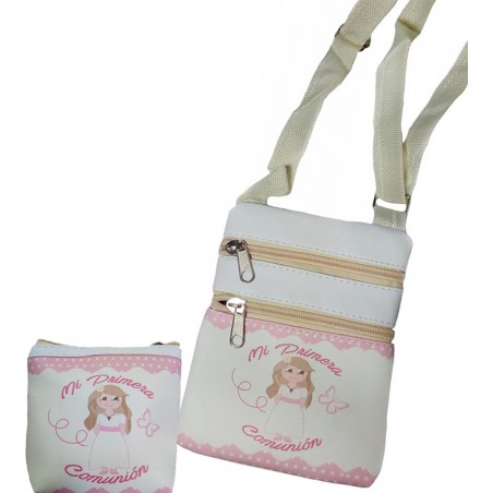 Presente de comunhão da menina bolsa com bolsa