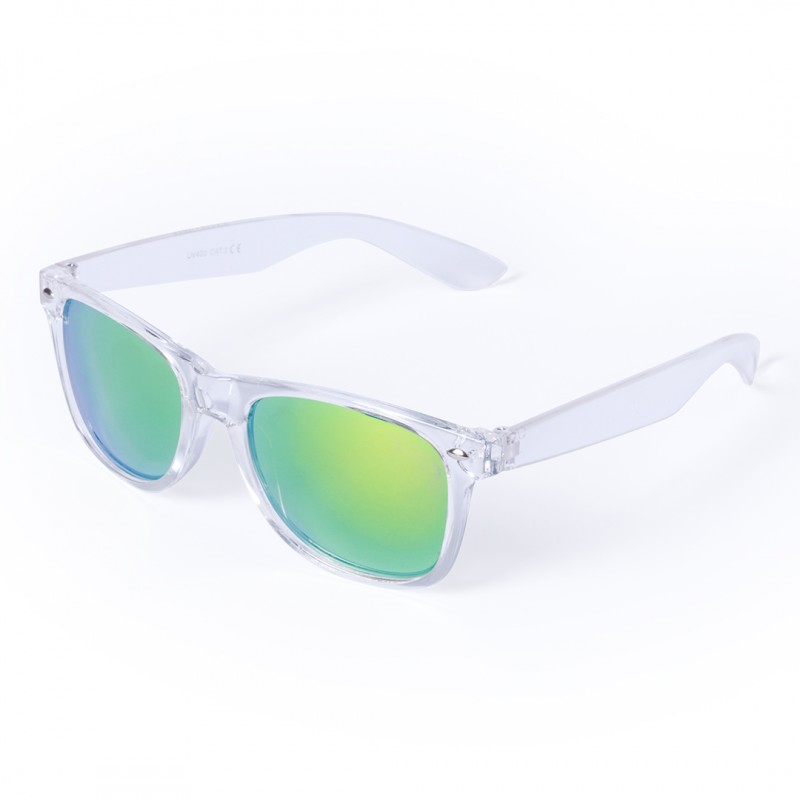 Óculos de sol com moldura transparente Óculos de sol com moldura transparente