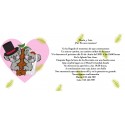 Convites de casamento de coala