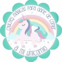 Adesivo de unicórnio