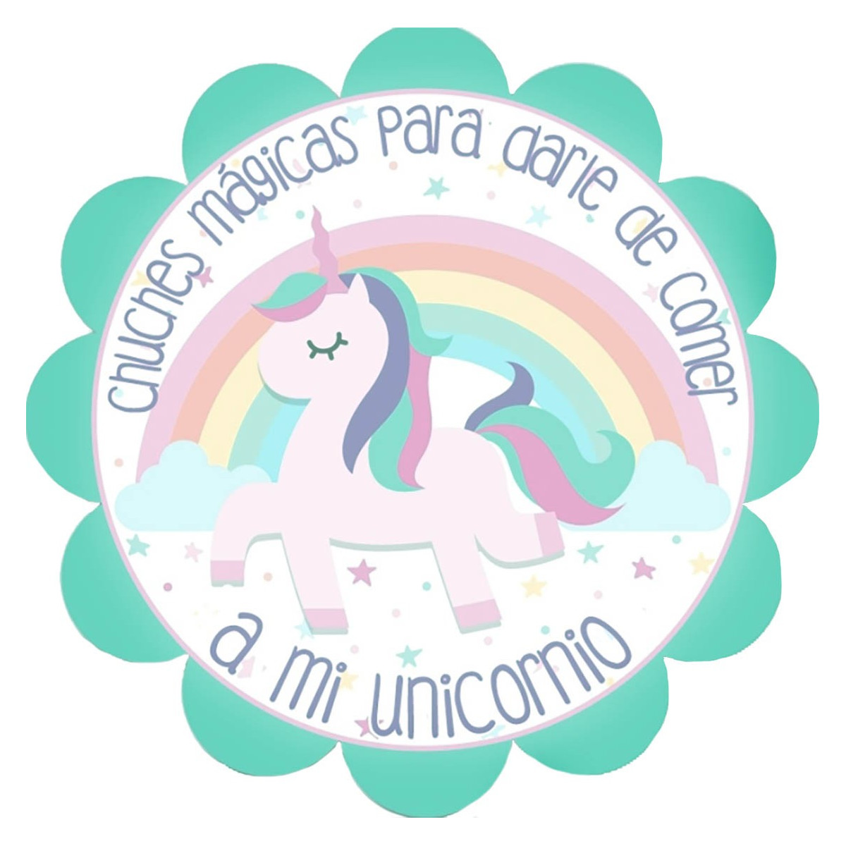 Adesivo de unicórnio