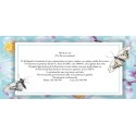 Convites personalizados borboleta do casamento
