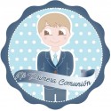 Adesivo decorativo menino comunhão