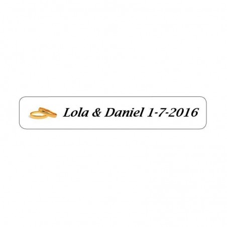 Leque elegante para casamentos personalizado com bolsa de organza