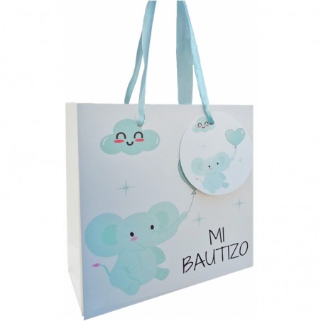 Moldura personalizada para batizado com bolsa