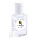 Gel hidroalcoólico personalizado com adesivo de comunhão