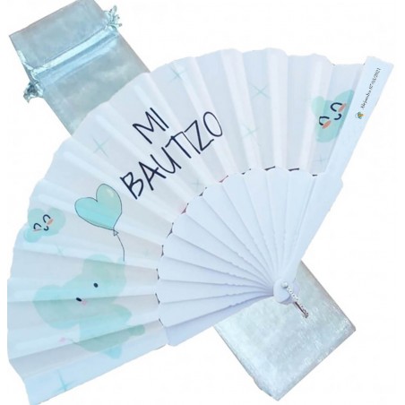 Fã De Batizado Com Bolsa