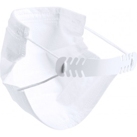 Ajustador flexível de pvc branco para máscaras