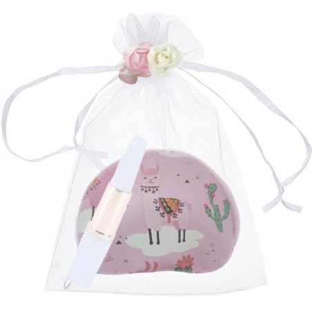 faca caneta bolsa organza personalizada convidados