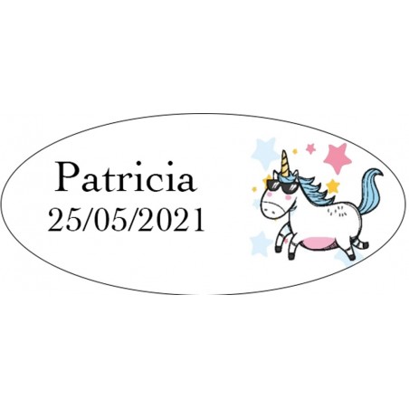 Porta moedas de unicórnio personalizado com caixa a condizer