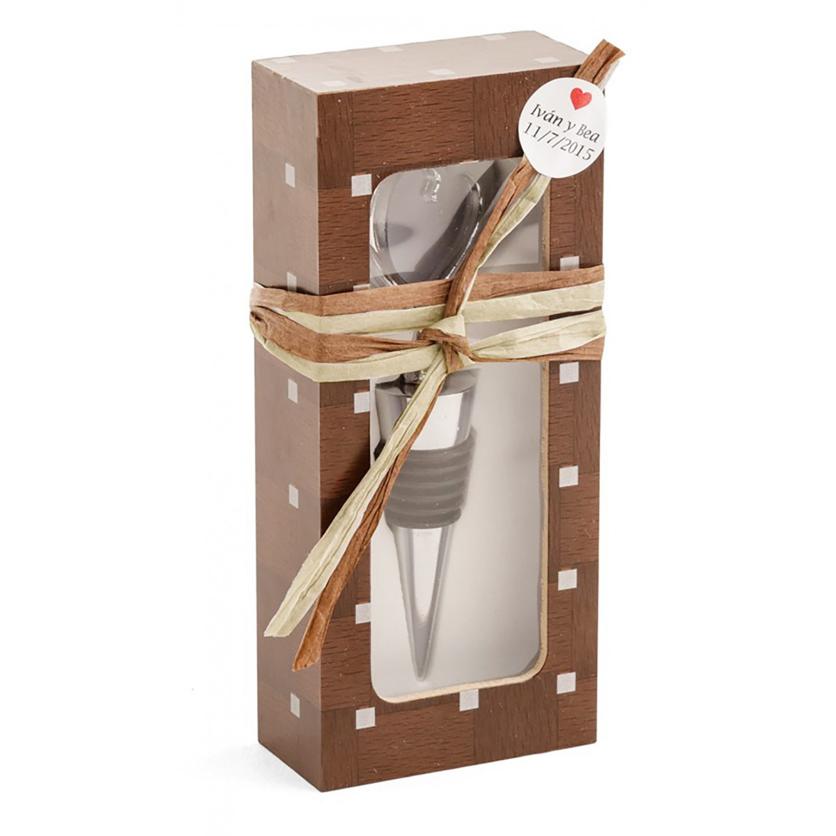 Tampas de vinho para casamento baratas personalizadas