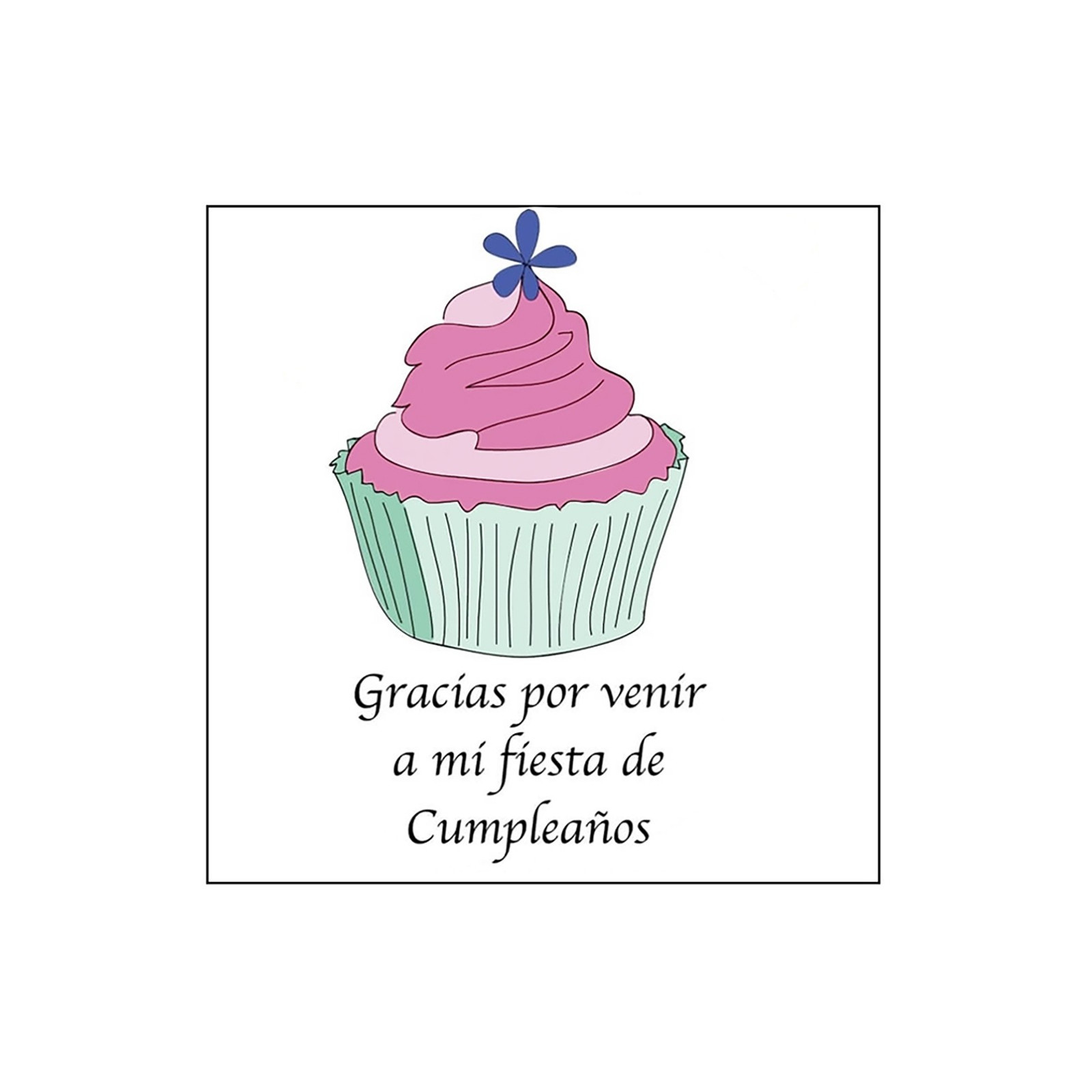 Adesivo de aniversário