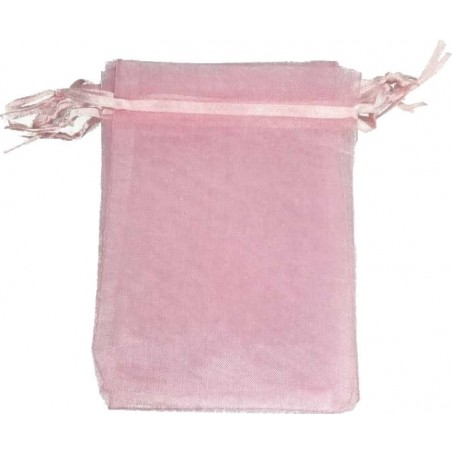 Gel hidroalcoólico personalizado com adesivo de comunhão em saquinho de organza