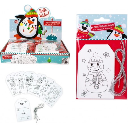 Pacote de cartões de Natal personalizáveis para crianças