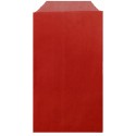 Envelope de papel kraft vermelho