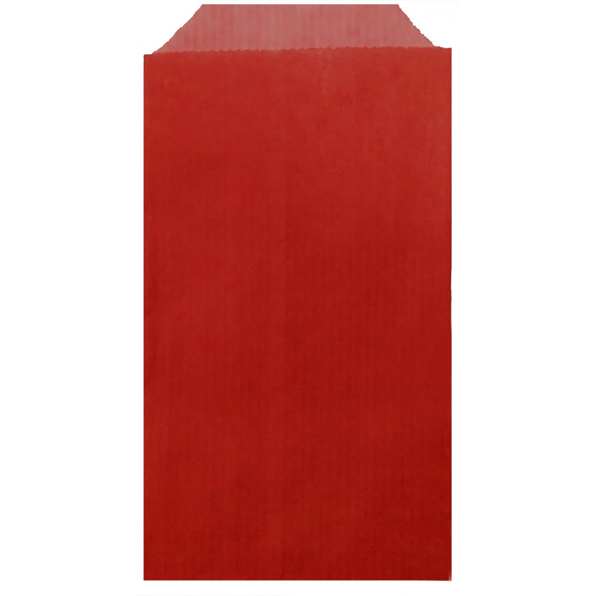 Envelope de papel kraft vermelho