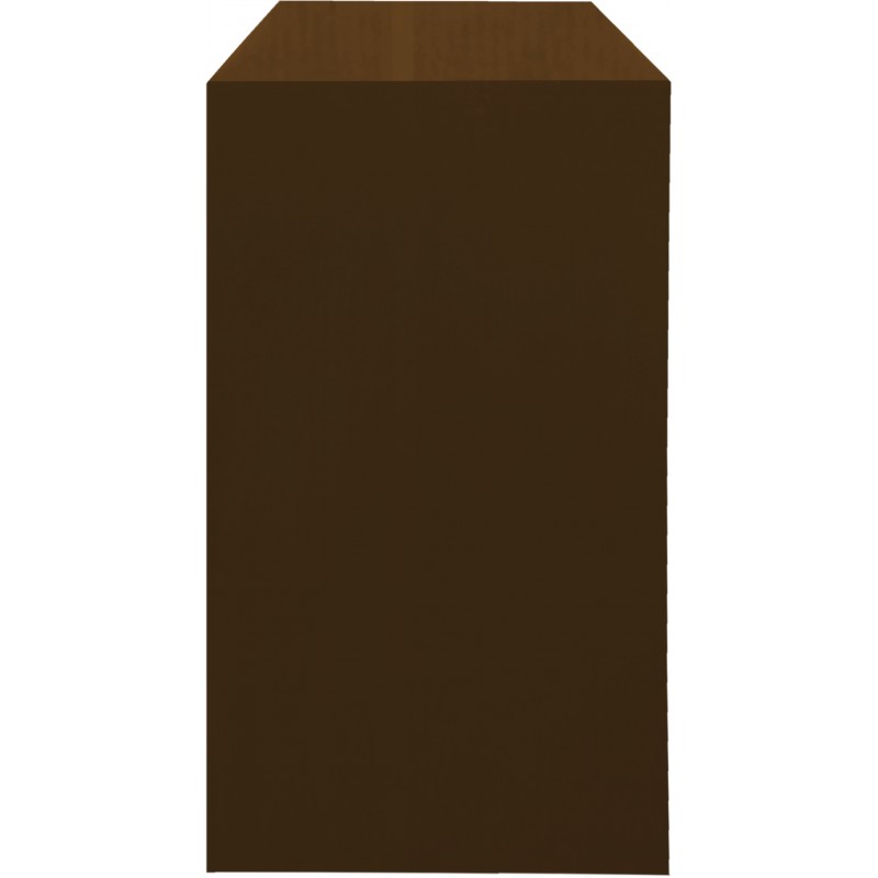 Envelope de papel kraft marrom chocolate