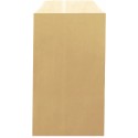Envelope de papel kraft marrom