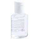 Frasco personalizável de gel hidroalcoólico para o Natal