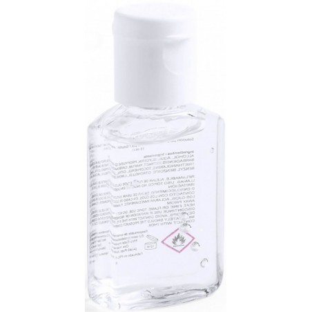 Frasco personalizável de gel hidroalcoólico para o Natal