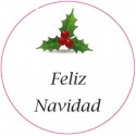 Frasco personalizável de gel hidroalcoólico para o Natal