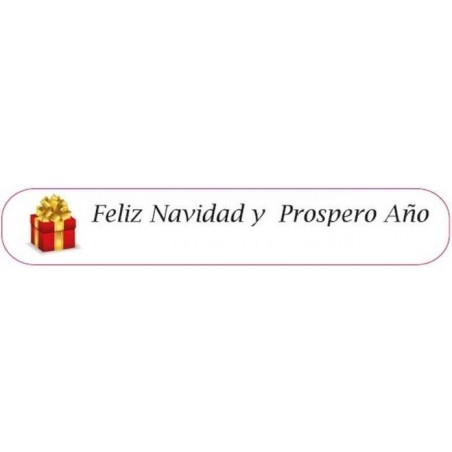 Caneta com suporte e ponteiro vermelho natalino personalizável