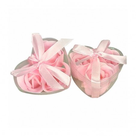 Sabão de cor rosa personalizado para empresa