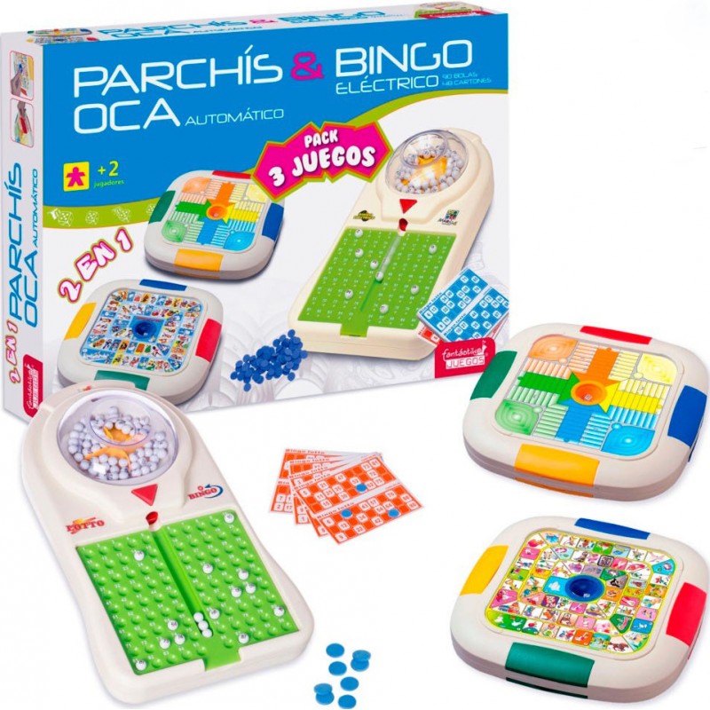 Jogo do Ludo + Ganso Automático