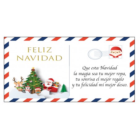 Cartão de Natal personalizado