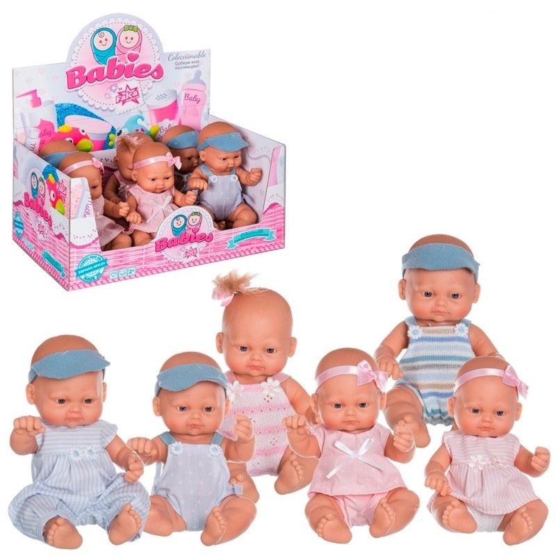 Boneco bebê recém-nascido 25 cm