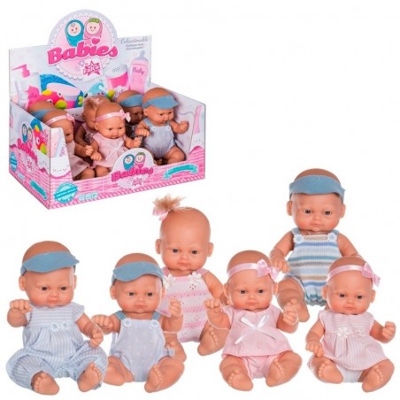 Boneco bebê recém-nascido 25 cm