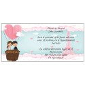 Convites de casamento torre eiffel