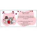 Convites de casamento de gatos
