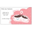 Cartão de dia dos namorados personalizado