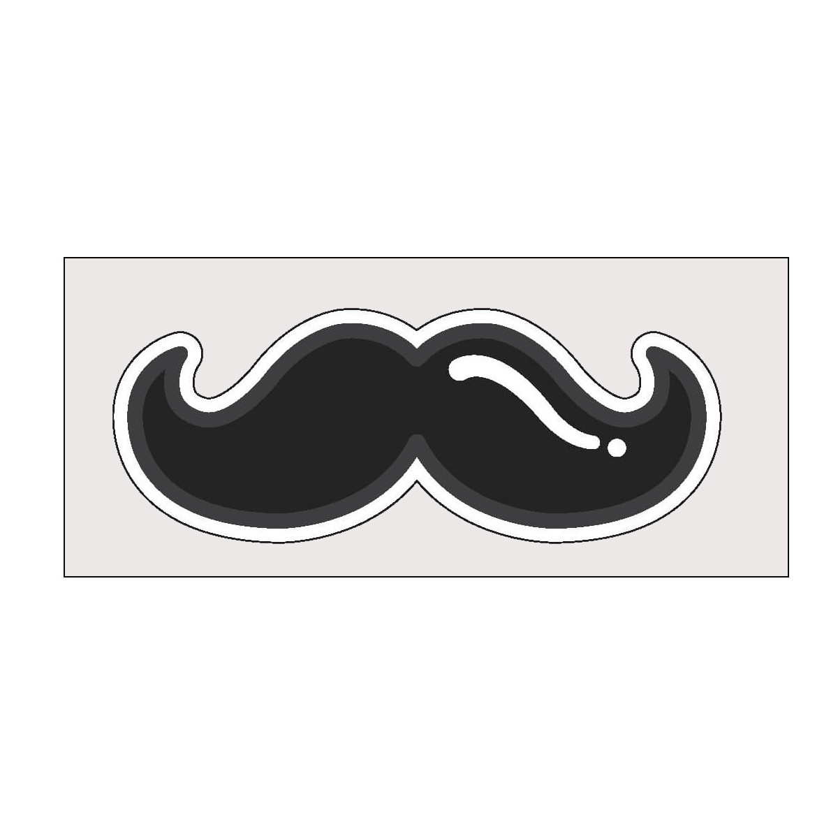 Etiqueta bigode